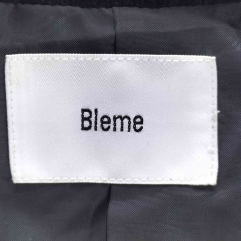 Bleme クラシック ヘビーコーデュロイ テーラード ジャケット ブラック メンズ import:M