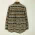 ウールリッチ WOOLRICH 00S 熊 ベアー 鹿 アニマル 総柄 L/S ボタンダウン フランネル シャツ メンズ import:M