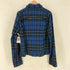 ジュンヤワタナベコムデギャルソンマン JUNYA WATANABE COMME des GARCONS MAN AD2003 AW ウール チェック フリンジ ジャケット メンズ L