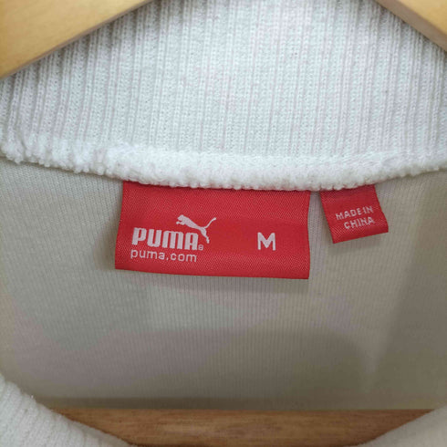 プーマ PUMA ロゴ刺繍 ベロア トラックジャケット レディース JPN:M