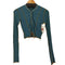 ディーゼル DIESEL T RIBYLE OPEN ショート丈 カーディガン レディース import:M