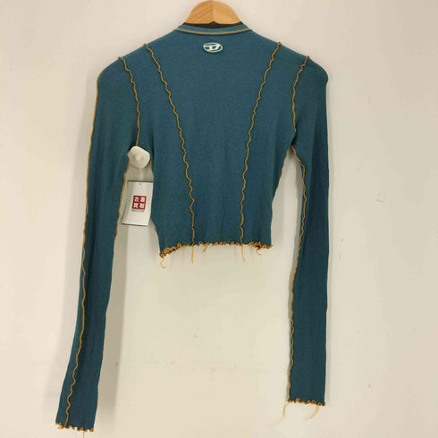 ディーゼル DIESEL T RIBYLE OPEN ショート丈 カーディガン レディース import:M