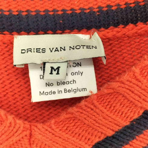 ドリスヴァンノッテン DRIES VAN NOTEN 90s-00s チルデン 半袖 コットンニット archive メンズ JPN:M