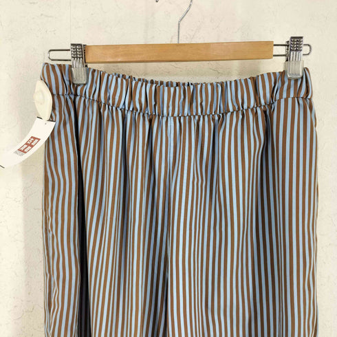 ザラ ZARA ZW COLLECTIONストライプ柄ハーレムパンツ レディース S