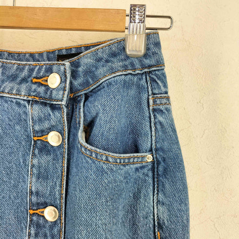 ザラ ZARA Z1975 ラップデニムスカート レディース S