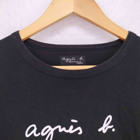 アニエスベーオム Agnes b.homme ロゴプリント カットソー メンズ T3