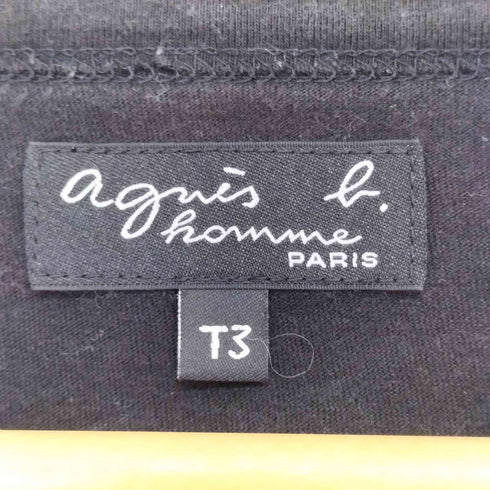 アニエスベーオム Agnes b.homme ロゴプリント カットソー メンズ T3