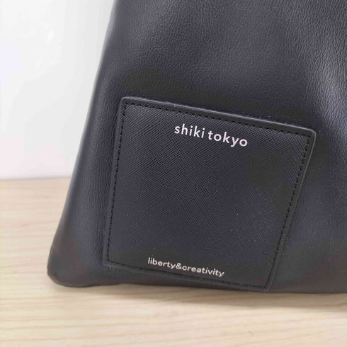 シキトウキョウ shiki tokyo シンセティック レザー マルシェ バッグ メンズ FREE