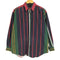 DETAILS EXPRESS 90S マルチストライプ レギュラーカラーシャツ メンズ import:M