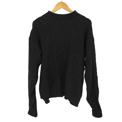 アニエスベーオム Agnes b.homme モックネック ケーブル ニット メンズ T1