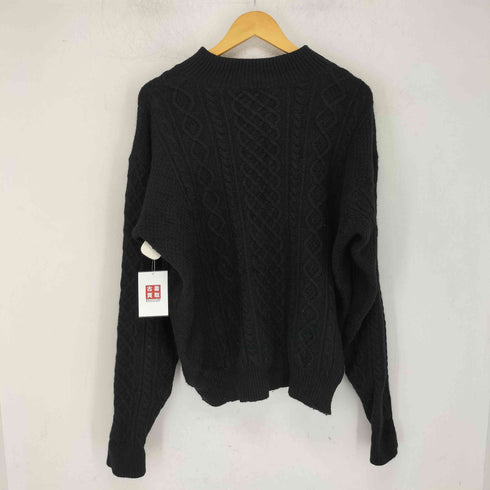 アニエスベーオム Agnes b.homme モックネック ケーブル ニット メンズ T1