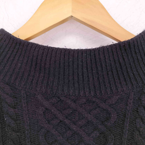 アニエスベーオム Agnes b.homme モックネック ケーブル ニット メンズ T1