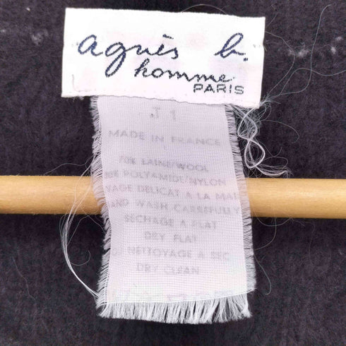 アニエスベーオム Agnes b.homme モックネック ケーブル ニット メンズ T1