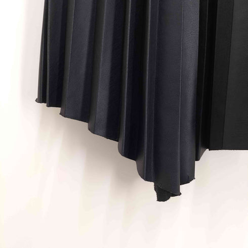 ザラ ZARA フェイクレザー プリーツスカート レディース S