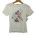 ラインストーン加工 フロントデザイン Tシャツ レディース JPN:M