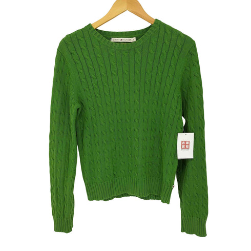 トミーヒルフィガー TOMMY HILFIGER ケーブル コットン ニット メンズ JPN:L