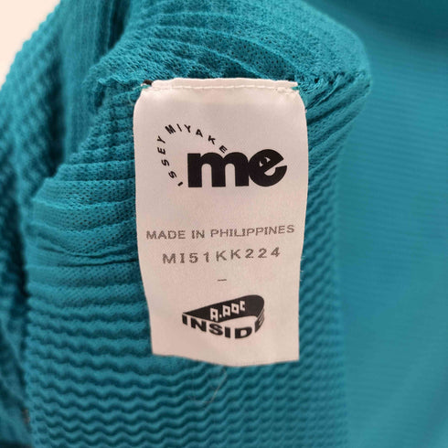 ミーイッセイミヤケ me ISSEY MIYAKE プリーツ サークルカットソー レディース