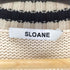 スローン SLOANE 5G コットン天竺チルデン ベスト ニット Vネック ノースリーブ レディース 4