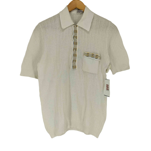 Reine BAUMWOLLE S/S ニットポロ メンズ