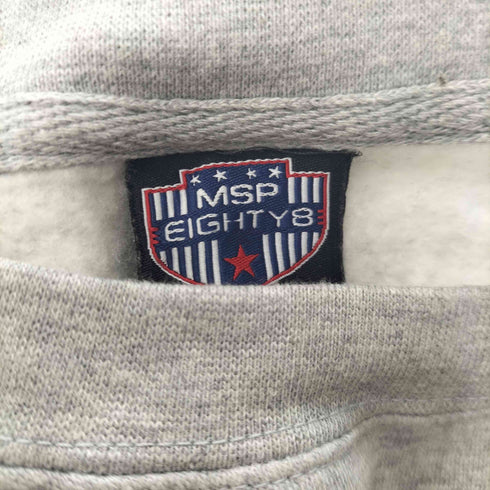 MSP EIGHTY8 カレッジプリント クルーネックスウェット メンズ 2XL