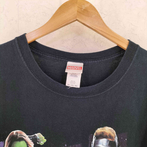 ムービープリント 袖裾ダブル クルーネックTシャツ メンズ 3XL