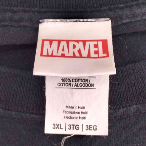 ムービープリント 袖裾ダブル クルーネックTシャツ メンズ 3XL
