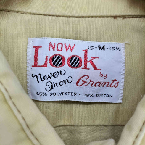 NOW LOOK 襟芯 S/S シャツ メンズ JPN:M