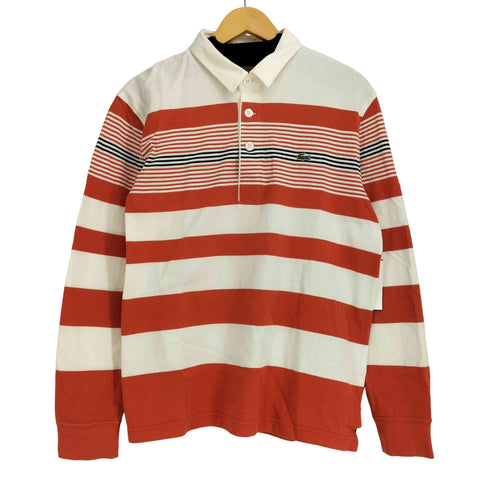 ラコステ LACOSTE ボーダー柄 L/S ポロシャツ メンズ JPN:5