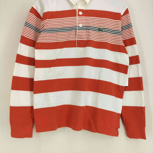 ラコステ LACOSTE ボーダー柄 L/S ポロシャツ メンズ JPN:5