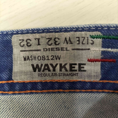 ディーゼル DIESEL WAYKEE フローラル ブリーチ 加工 デニム パンツ メンズ W32 L32