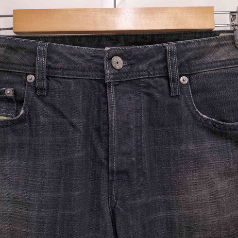 ディーゼルインダストリー Diesel Industry ZATINY ダメージ加工 ボタンフライ ブーツカットデニムパンツ メンズ W32L32