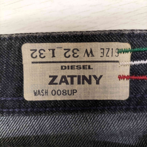 ディーゼルインダストリー Diesel Industry ZATINY ダメージ加工 ボタンフライ ブーツカットデニムパンツ メンズ W32L32