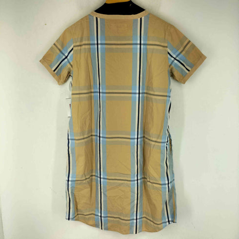 ビームスボーイ BEAMS BOY EXCLUSIVE FABRIC S/S チェック ワンピース レディース