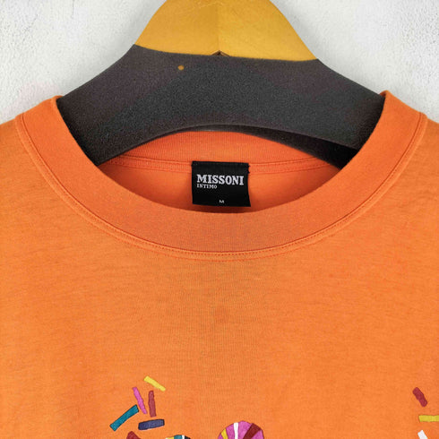 ミッソーニ MISSONI ロゴプリント S/S Tシャツ メンズ JPN:M