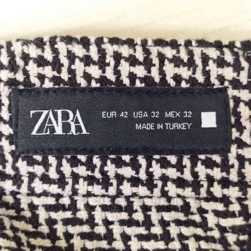 ザラ ZARA ツイード ショーツ ハーフ パンツ メンズ 42