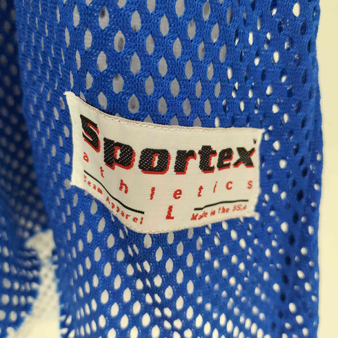 SPORTEX athletics メッシュ リバーシブル Vネック Tシャツ メンズ import:L