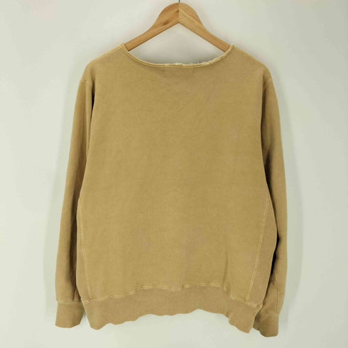 レミレリーフ REMI RELIEF ダメージ加工 リバース型 スウェット トレーナー メンズ JPN:M