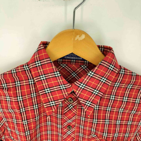 バーバリーブルーレーベル BURBERRY BLUE LABEL ノバチェック コットンシャツ レディース JPN:38