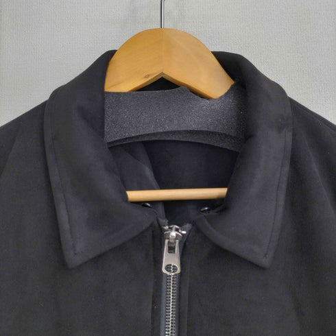 ザラ ZARA スウェード地 ブルゾンジャケット メンズ import:L