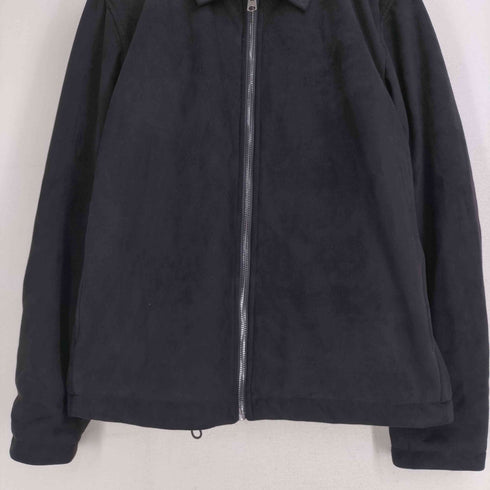 ザラ ZARA スウェード地 ブルゾンジャケット メンズ import:L