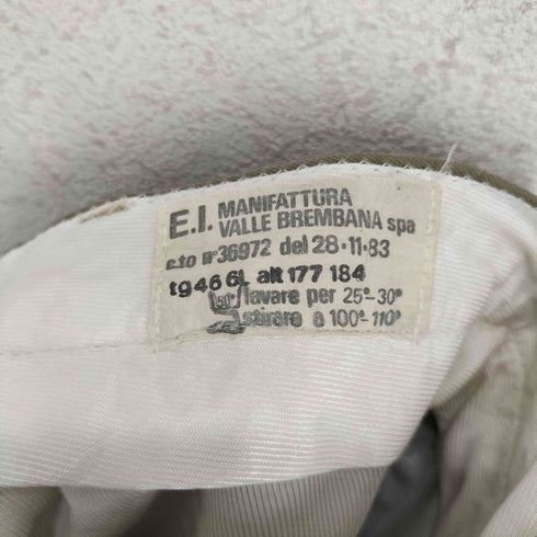 ユーロミリタリー Euro military イタリア軍 チノトラウザー servalジップ メンズ