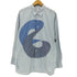 コムデギャルソンシャツ COMME des GARCONS SHIRT Geometric Panelled Shirt Blue メンズ JPN:L