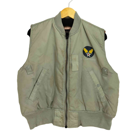 ユーエスエアーフォース U.S. AIR FORCE フライト・ベスト・ジャケット メンズ JPN:M