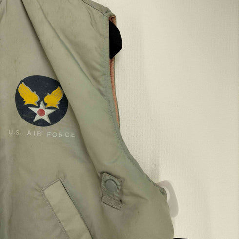 ユーエスエアーフォース U.S. AIR FORCE フライト・ベスト・ジャケット メンズ JPN:M