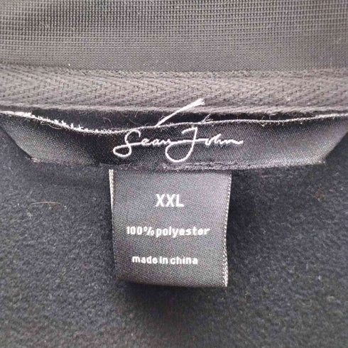 ショーンジョン Sean john 00S エポレット付き コーティング スイッチング トラック ジャケット ジャージ B系 Y2K ビックサイズ メンズ XXL