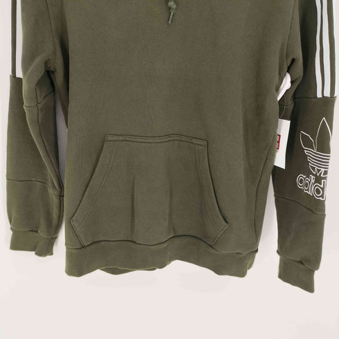 アディダスオリジナルス adidas Originals Outline Pullover Hoodie アウトライン プルオーバー フーディー パーカー メンズ JPN:S