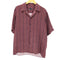 ラッドミュージシャン LAD MUSICIAN SILKY SATIN INKJET OCTAGON OPEN COLLAR SHORT SLEEVE SHIRT メンズ 44