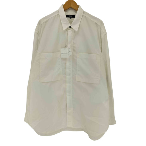 コムデギャルソンオム COMME des GARCONS HOMME 26SS 綿タイプライタージップアップシャツ メンズ JPN:M