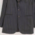 Stile Latino ウール100 3B ストライプ テーラード ジャケット メンズ EUR:44