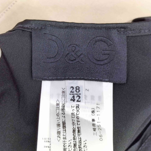 ドルチェアンドガッバーナ DOLCE&GABBANA メッシュフラワー スカート レディース 28/42